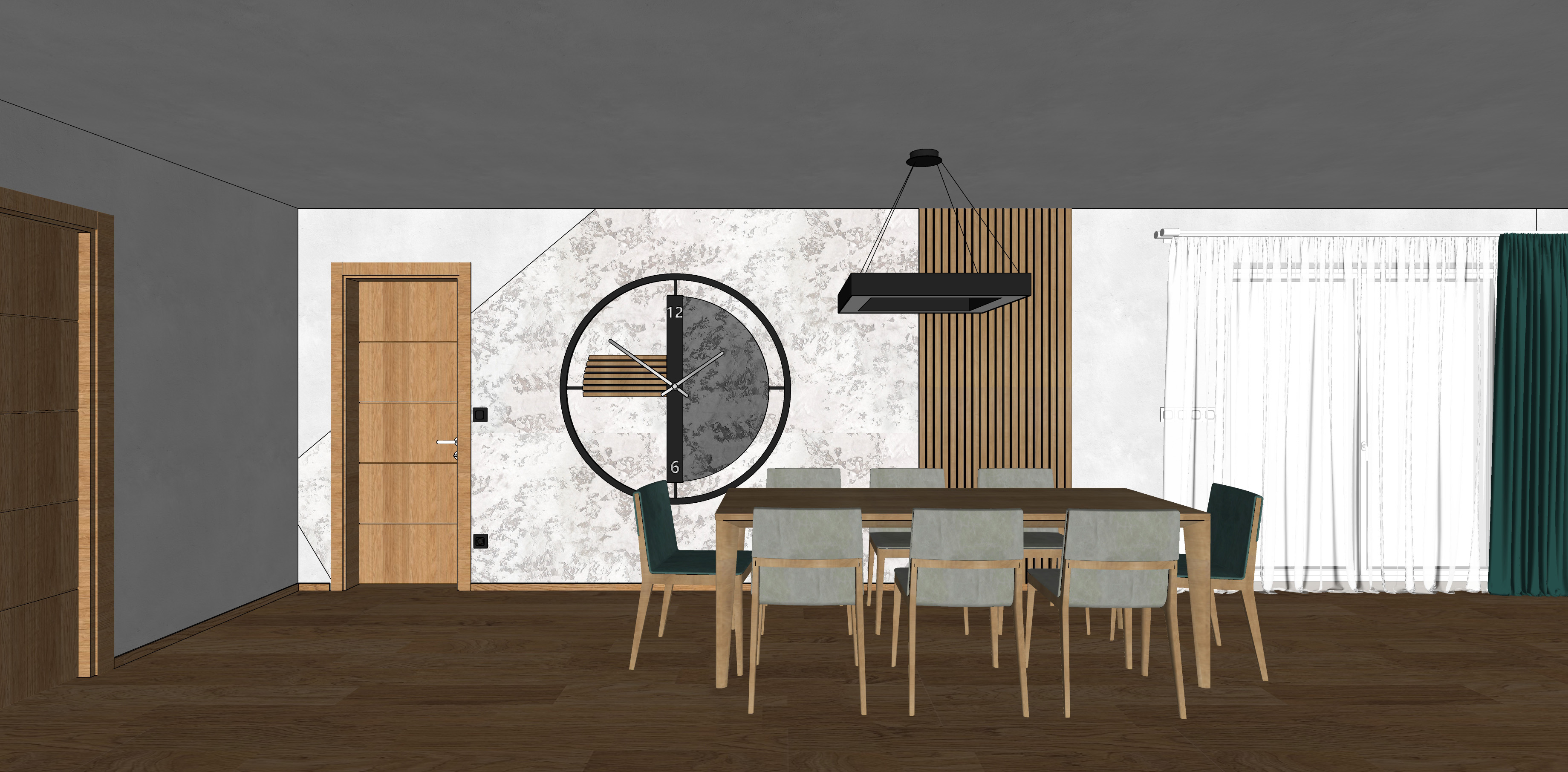 DM dizajn-Doladenie inerieru RD Sucany