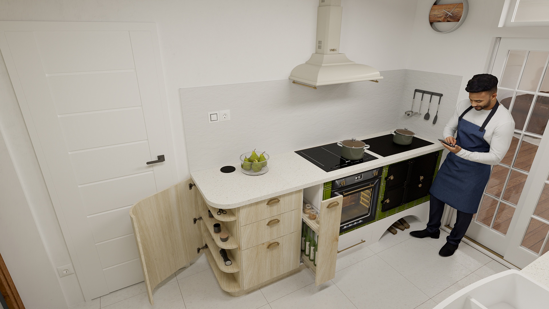 DM dizajn-Vidiecka kuchyna-Zilina