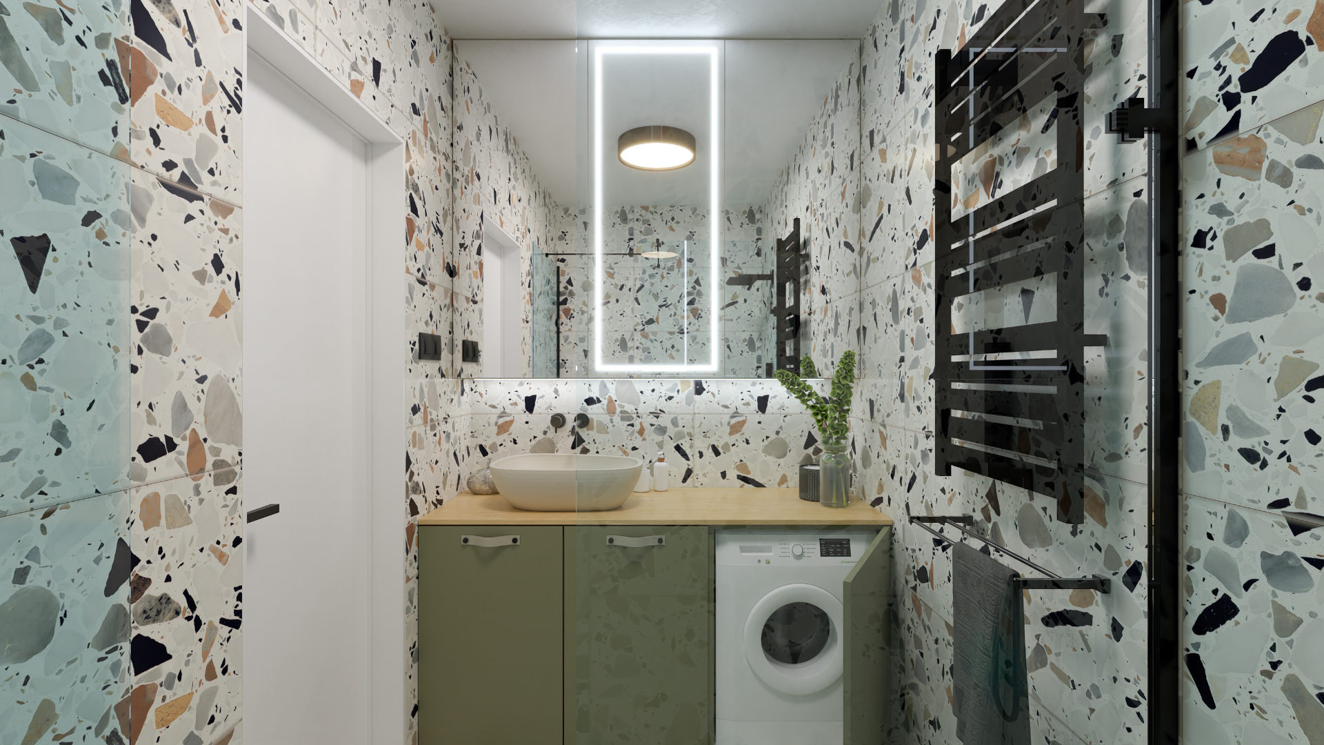 PROJEKTY - Nadherna OLIVOVA - rekonstrukcia 2i bytu v Martine