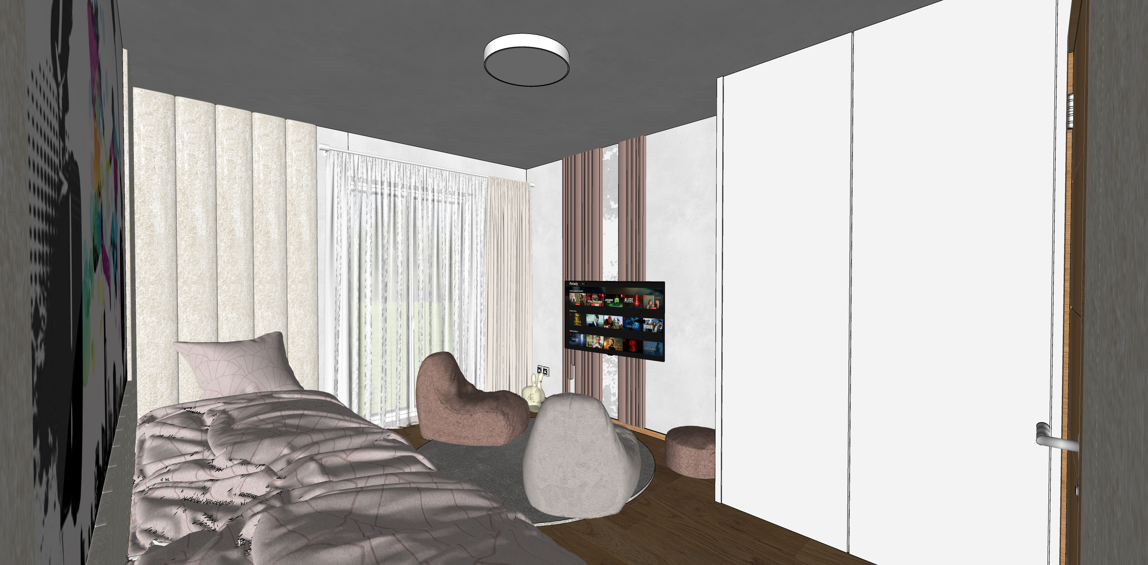 DM dizajn-Damska spalna-Bratislava