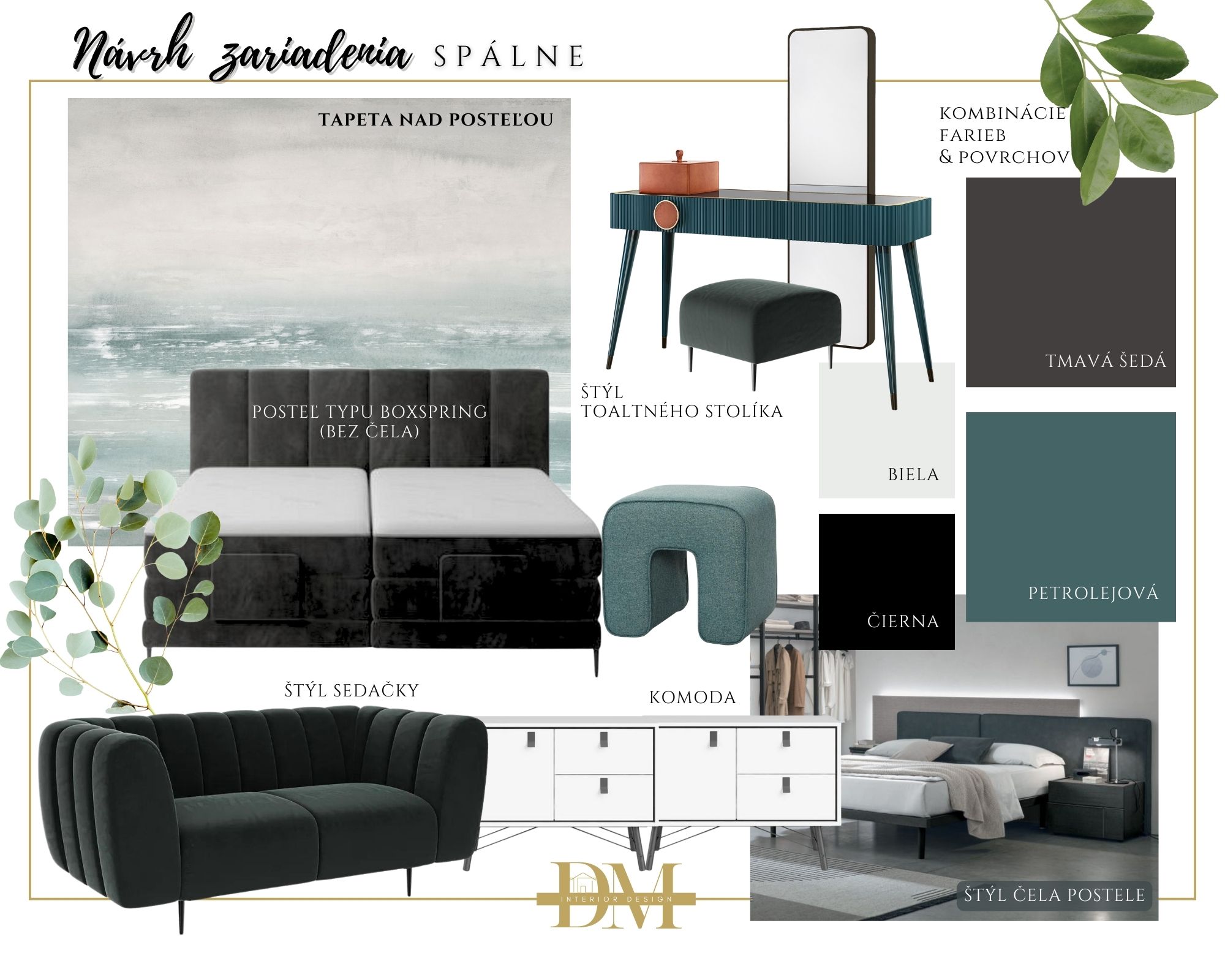 DM dizajn-Damska spalna-Bratislava