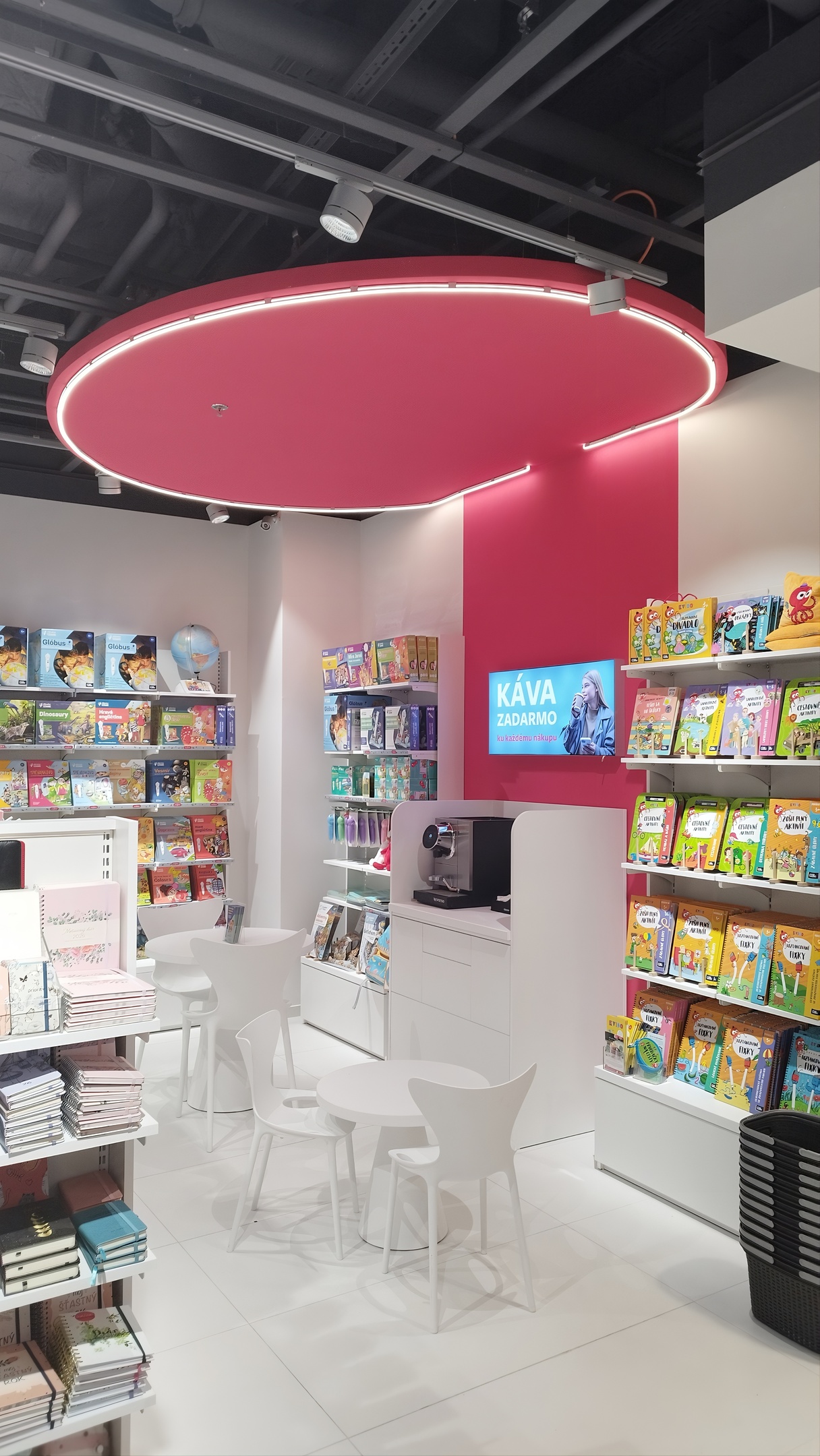 DM dizajn-Albi-dizajn koncept predajni