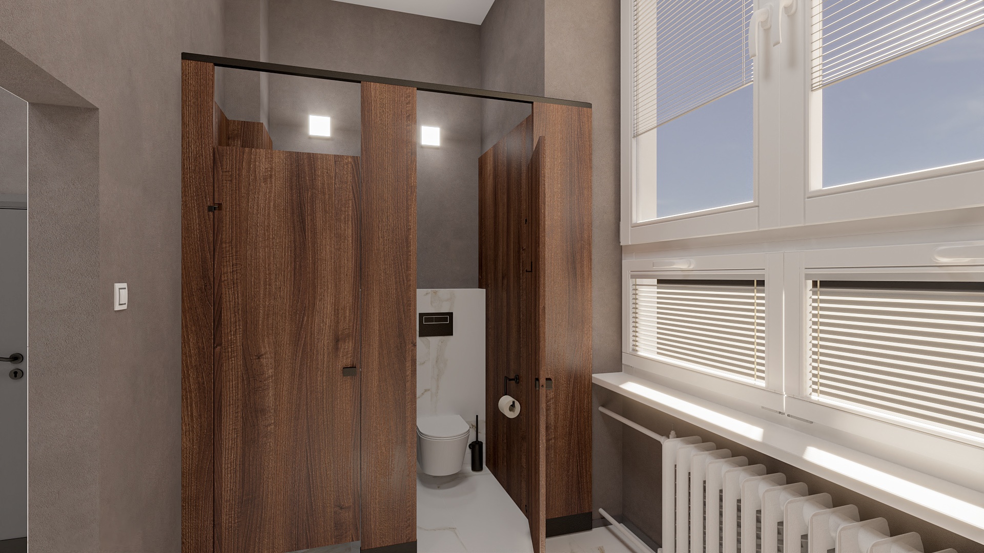 DM dizajn-Toalety pre klientov-MSM Martin