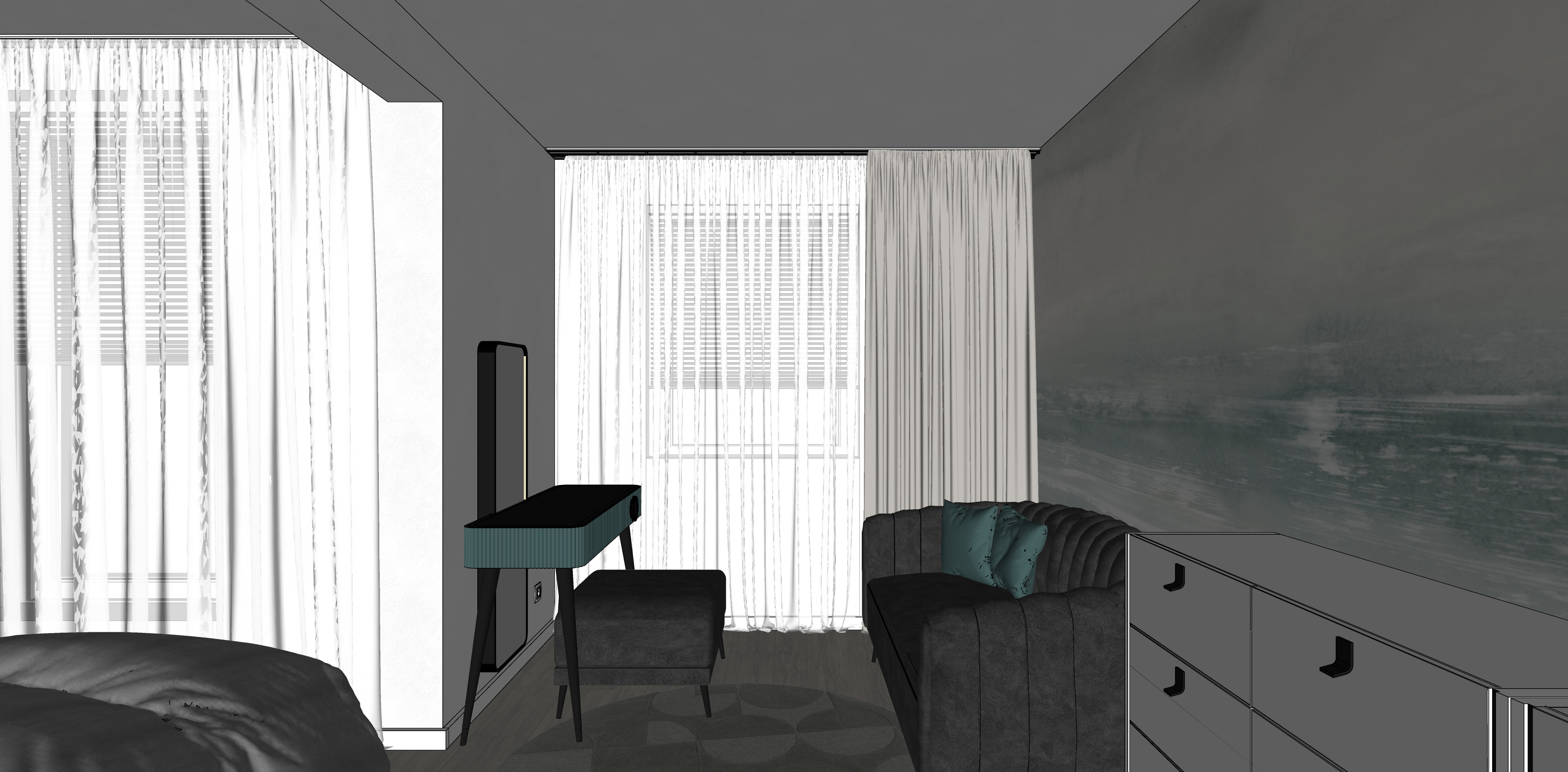 DM dizajn-Damska spalna-Bratislava