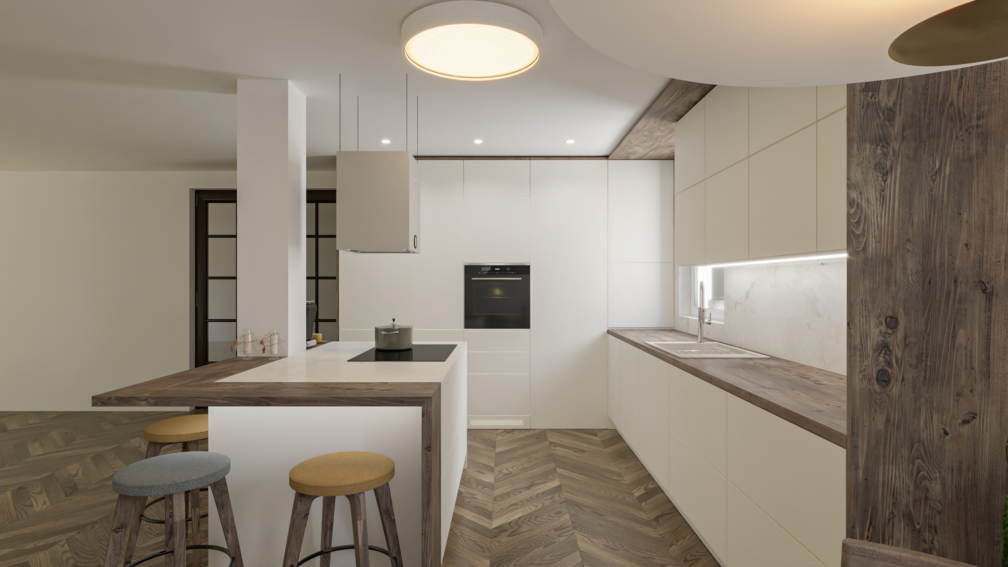 DM dizajn-Otvorena kuchyna RD Cadca