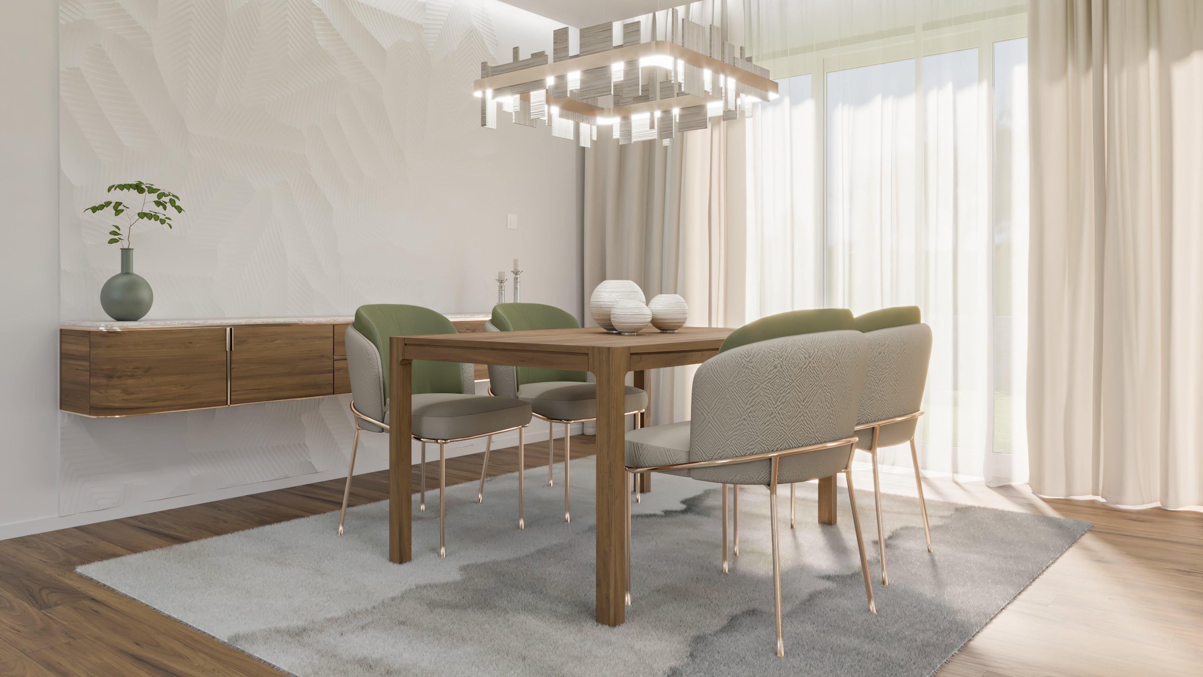 DM dizajn - produktovy render nabytku