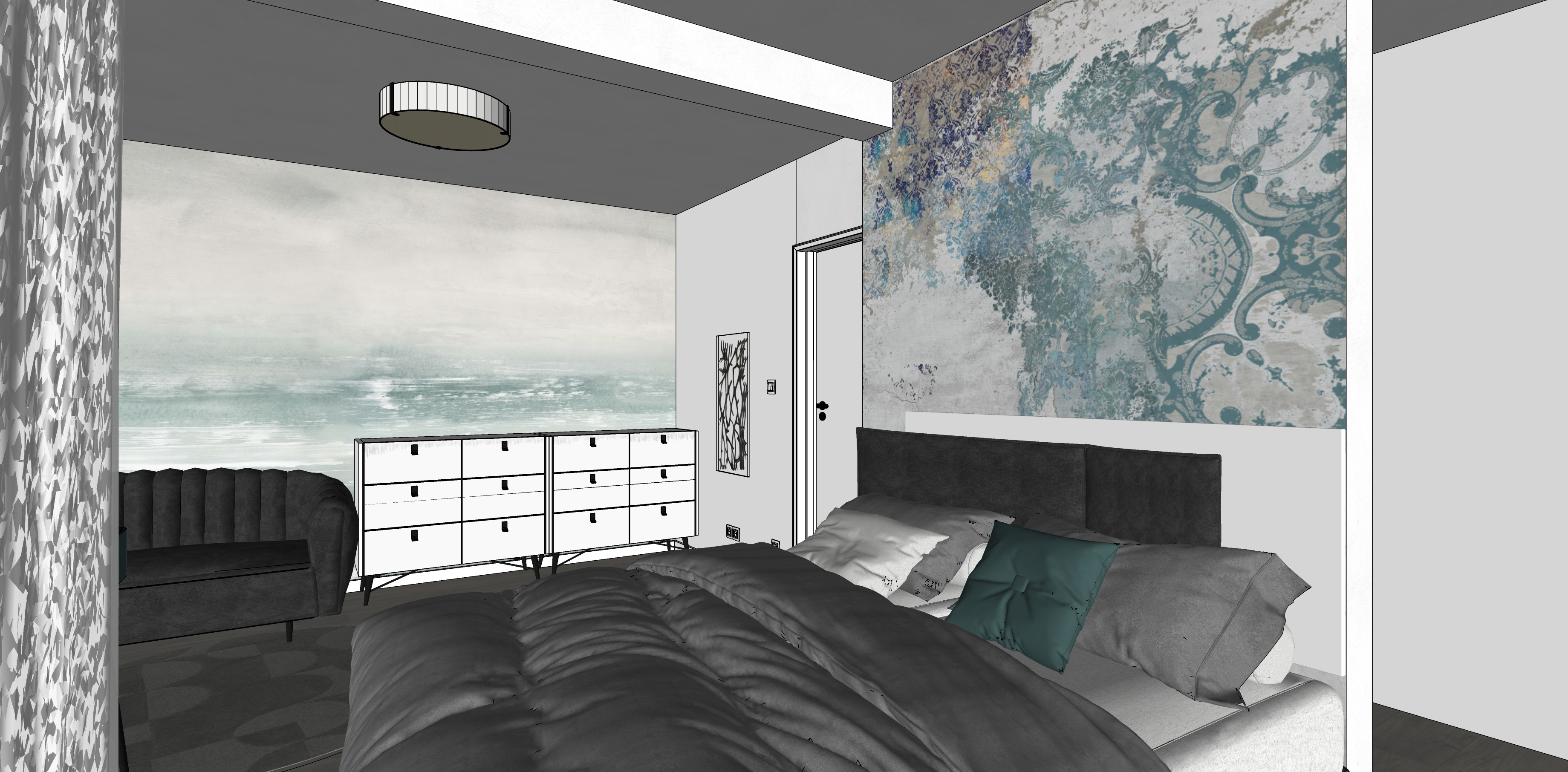 DM dizajn-Damska spalna-Bratislava