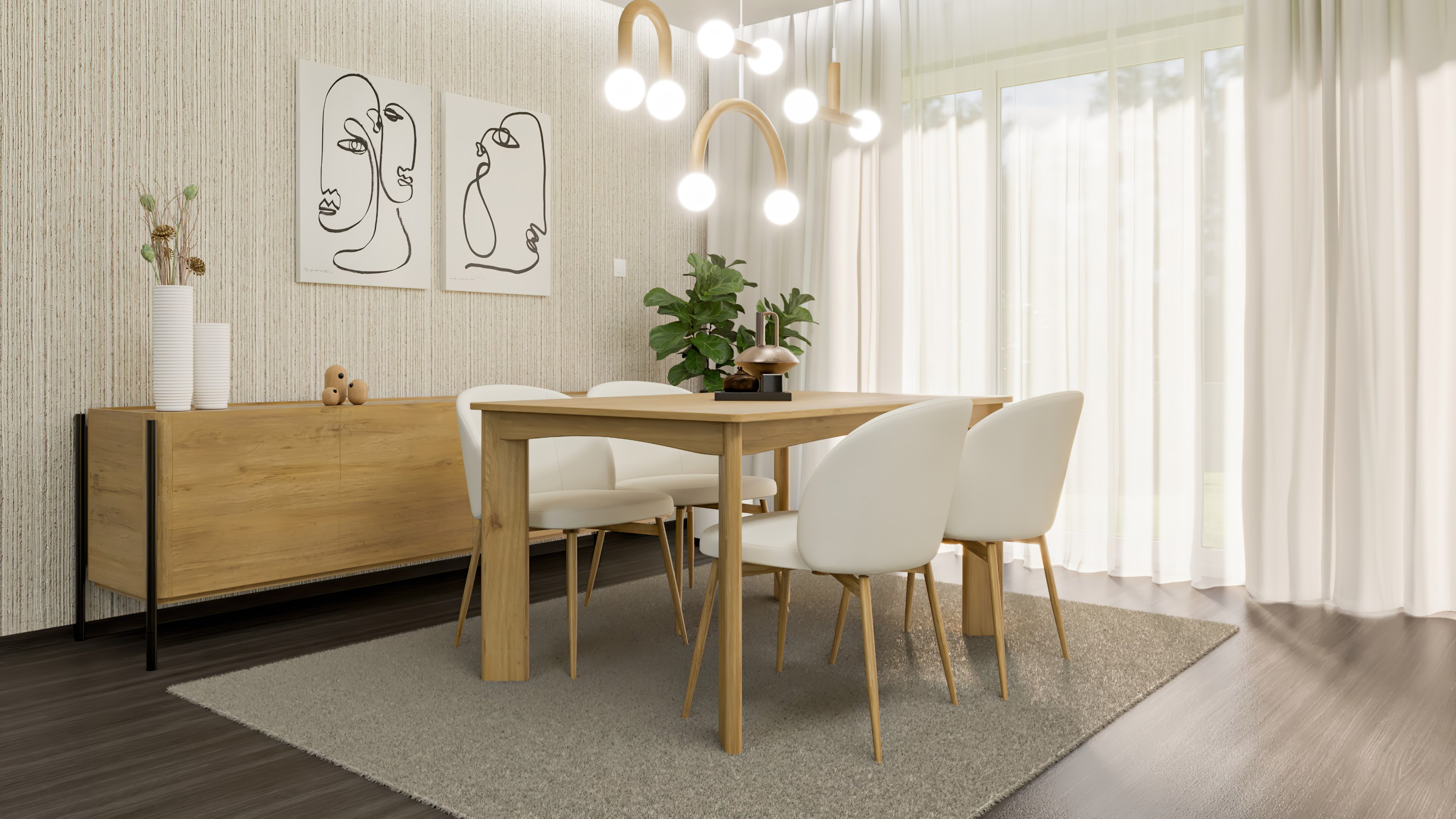 DM dizajn - produktovy render nabytku