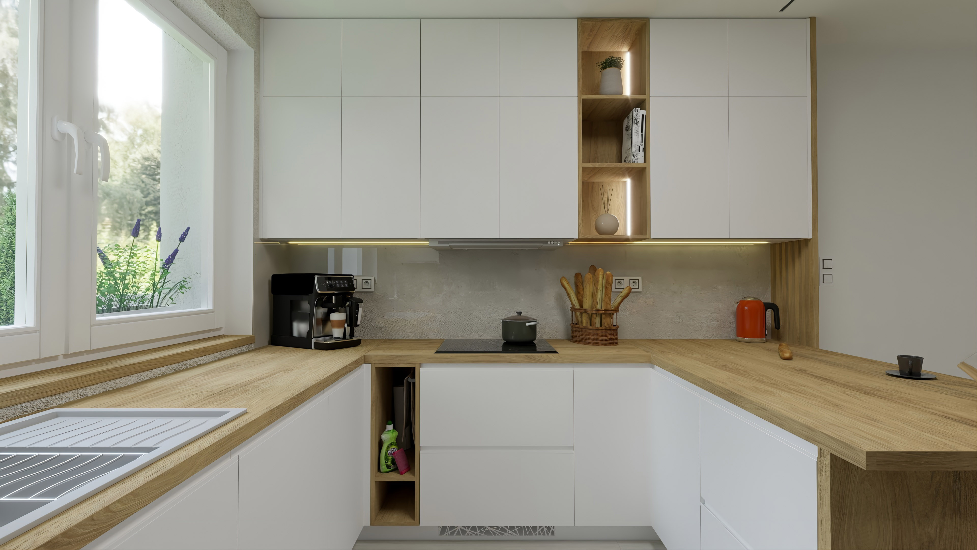 DM dizajn-Moderna utulna kuchyna - RD Divinka